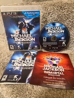 “Michael Jackson: The Experience” Sony PlayStation 3 PS3 Video Game