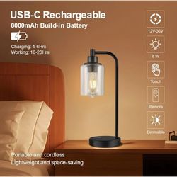 Cordless Table Lamp Rechargeable