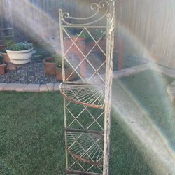 3 Tier Metal Plant Stand Foldable 