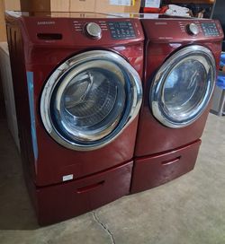 Samsung  Washer And Electric Dryer