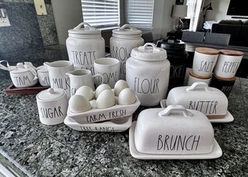 Large Rae Dunn Kitchen Collection – 20+ Pieces – $150 OBO