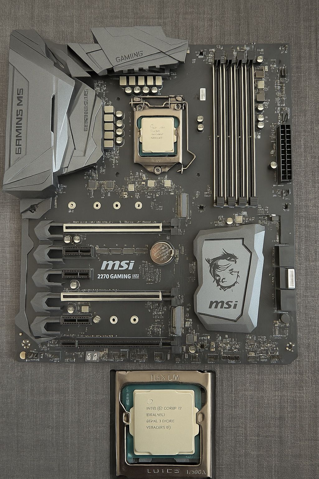 MSI Z370 Gaming M5 Motherboard + Intel Core i7-8700K Combo