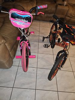 Girl & Boy Bike