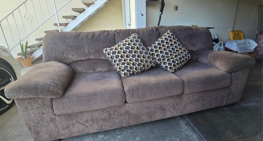 Couch With Pillows