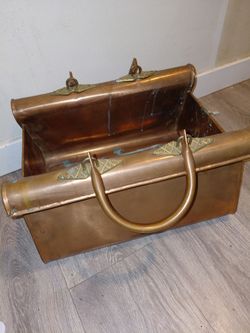 Vintage Style Decorative Wooden Storage Chests - Set of 2 Nested Pirate Trunks
