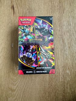 Pokémon Mega Evolution Pitch Black Booster Bundle Sealed Box – 6 Booster Packs
