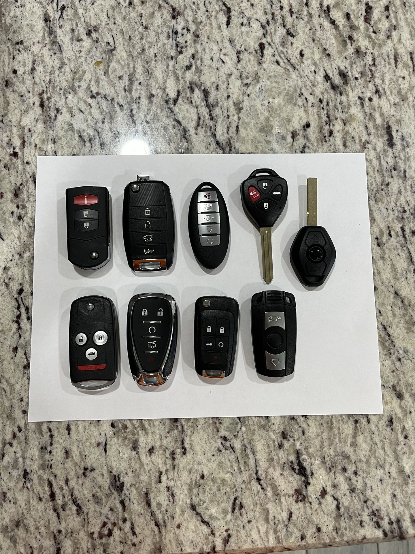 Lockmith Cerrajero. Key And Remote Programming/ Programación De Llaves Y Controles