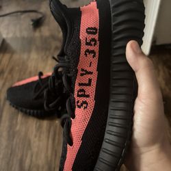 New Adidas Yeezy 350 V2 Red 2023 Size 4 1/2