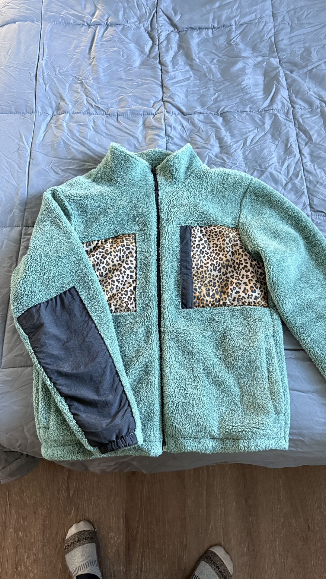 PacSun Full Zip Sherpa Fleece 