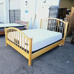 Queen Bed And Mattress