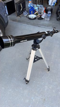 Meade 60AZ-D Telescope with Tripod – $50 OBO