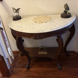 Marble table