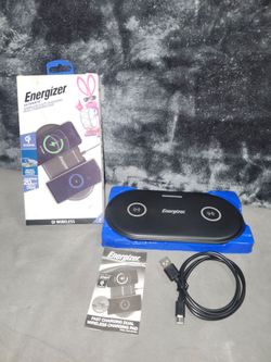 Energizer Wireless fast charging dual charging pad