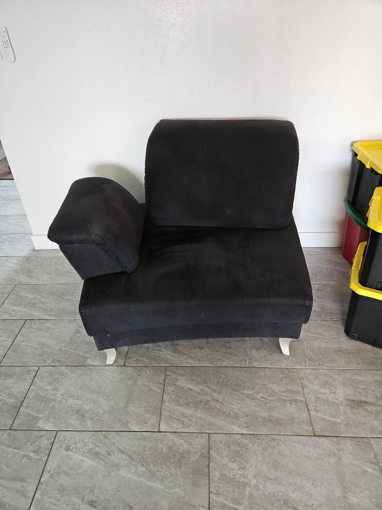 Copenhagen Black Armchair With Interchangeable Chshions