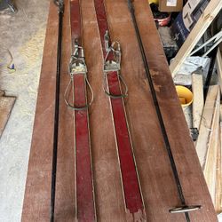 Tempo Vintage Ski Set