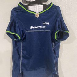 Seattle Seahawks Dog Jersey XXL Dog Pet Team Jersey Shirt