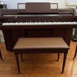 Yamaha Upright Mahogany Piano Vintage 