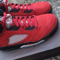 JORDAN 5 RETRO RAGING BULLS ( 2021 )