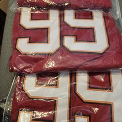 Warren Sapp Tampa Bay Buccaneers Classic Football Jerseys XXXL/Large/medium 