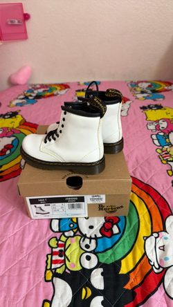 Dr. Martens 1460 T Toddler Boots White