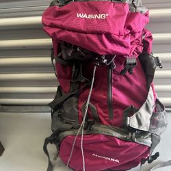 Like New, Never Used -WASING 55L Hiking Backpack 