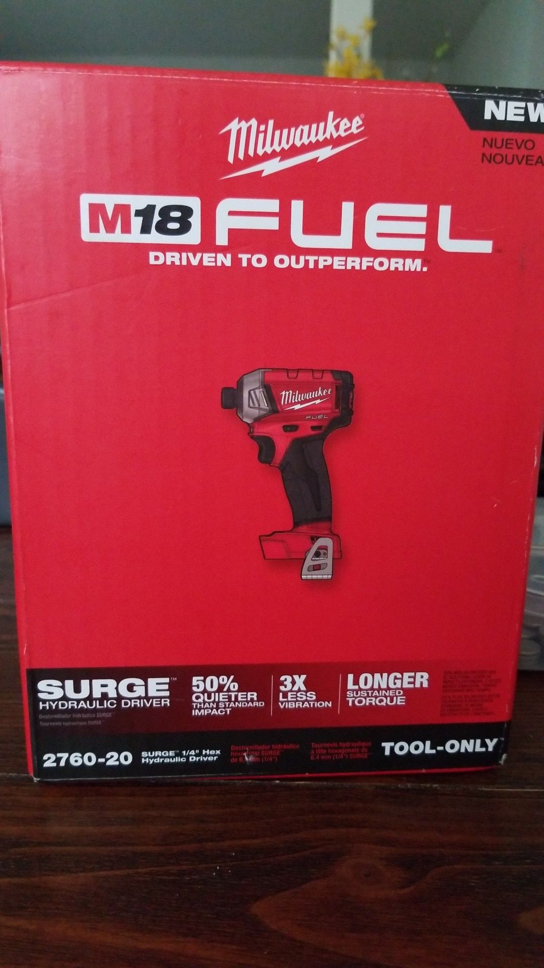 Milwaukee surge hex impact drill NEW!