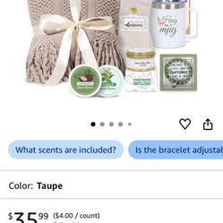 NEW 9-Piece Luxury Gift Set for Her – Blanket, Mug, Candle & Spa Set – $20  📍 Pickup: South Durango / 215, near IKEA  💝 Brand new in box — only $20!