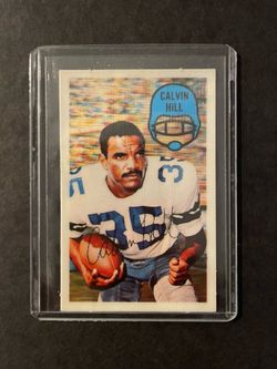 1970 Kellogg’s 3D #49 Calvin Hill (NO CRACKS)