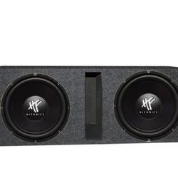 Never Used Twin Subwoofer  800watts Per Sub And 400rms 