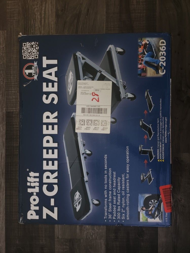 Pro Lift Z Creeper Seat