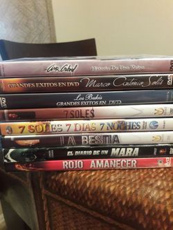 Spanish movies and cds