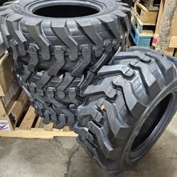 New 4 Set 10-16.5 Bobcat Tractor Skid Steer Llantas Nueva 