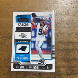 2023 CONTENDERS BRYCE YOUNG ROOKIE 