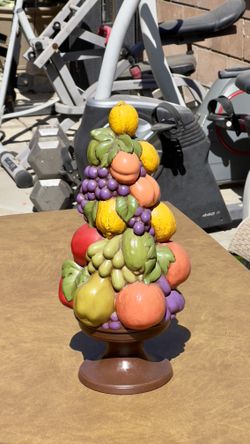 Colorful Fruit Sculpture