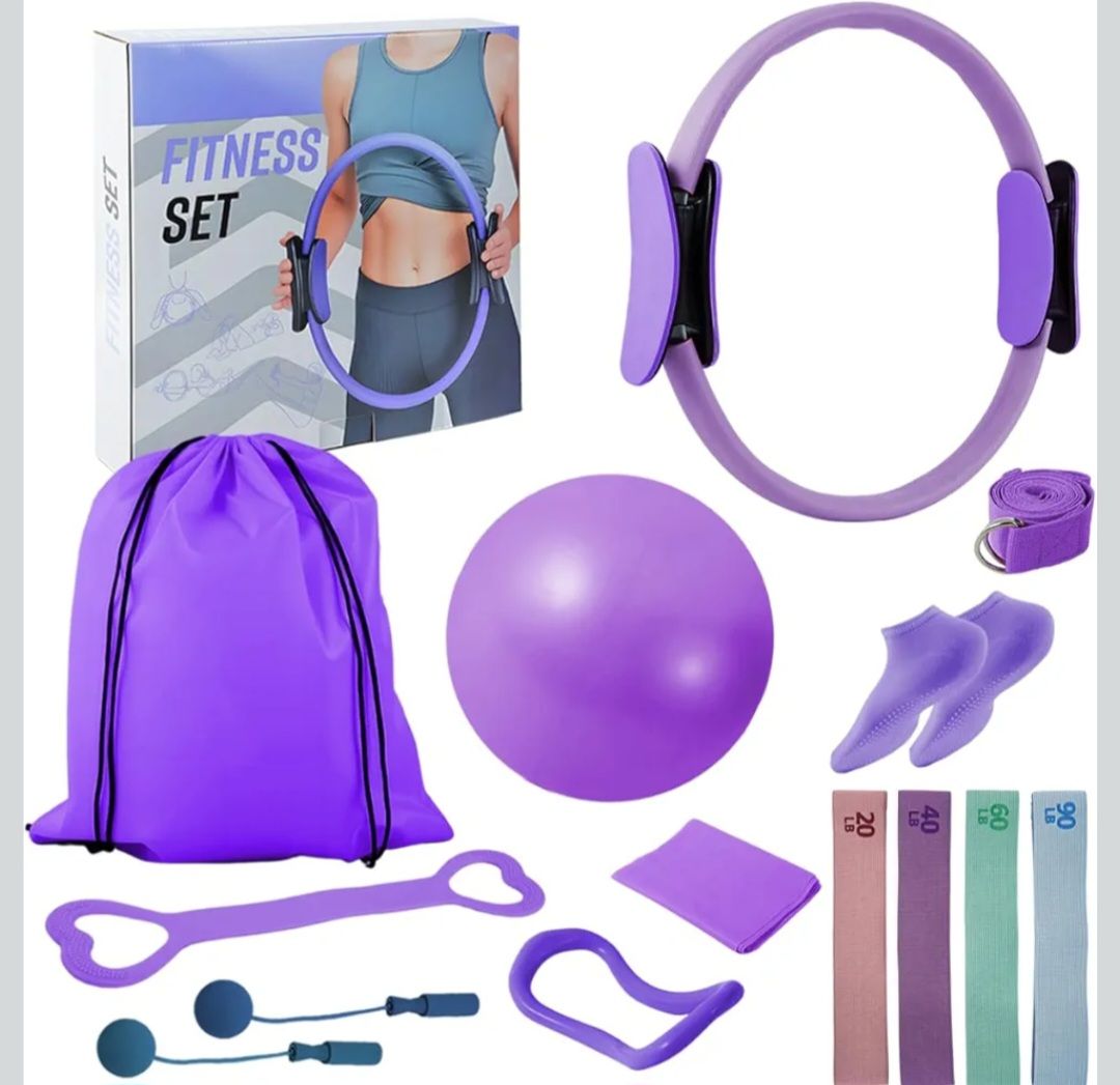 Pilates 8-in-1 Fitness Kit (Brand New) โ Home Workout Set โ $30