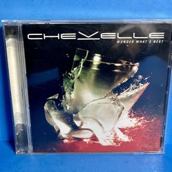 Chevelle – Wonder What’s Next CD 2002 Epic Records Alt Metal Rock Album 