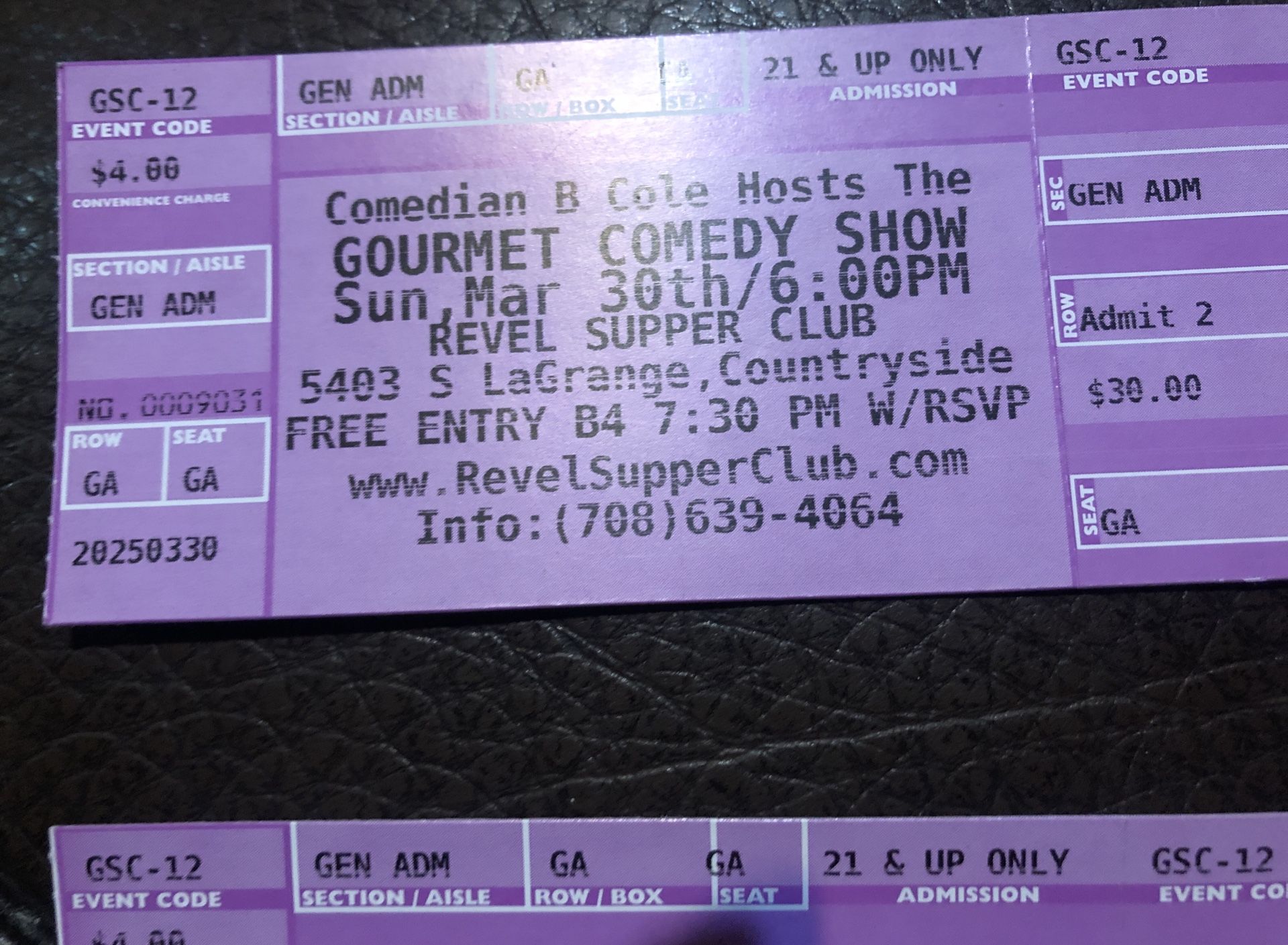 Comedy Tickets
