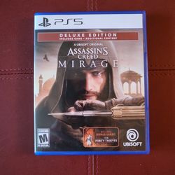 Assasin's Creed Mirage PS5 W/ Code