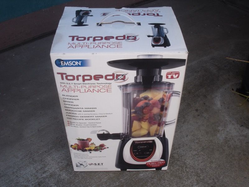 "NEW" EMSON TORPEDO MULTI-PURPOSE BLENDER JUICER CHOPPER SMOOTHIE APPLIANCE