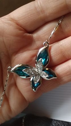 Beautiful butterfly necklace