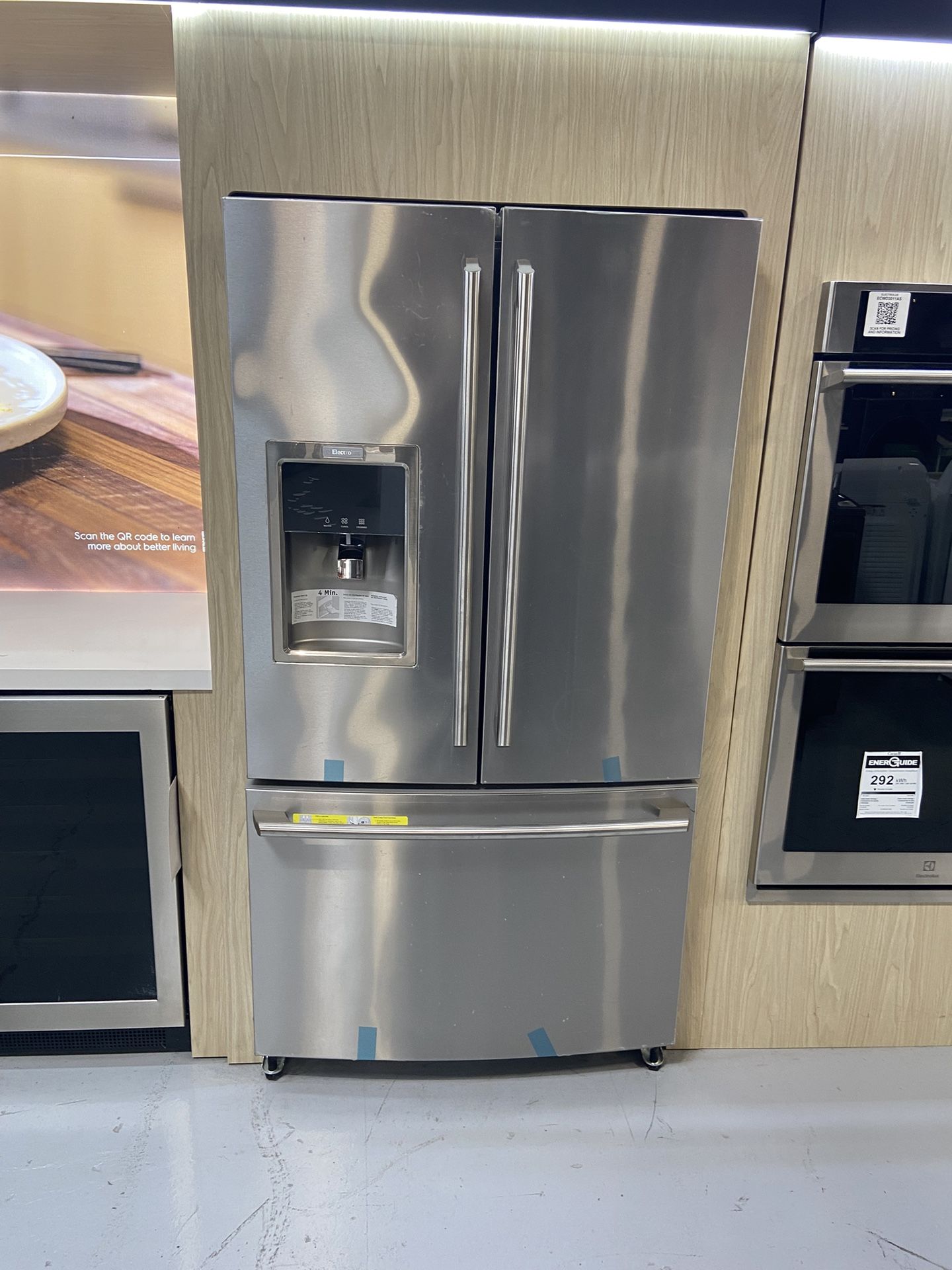 Electrolux 36 Inch Counter Depth French Door Refrigerator with 21.5 Cu. Ft.