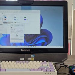 21.5" Lenovo Windows 11 Touchscreen Computer 