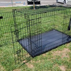 48" Foldable Dog Crate 
