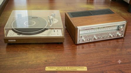 Pioneer SX-850 Receiver & Pioneer PL-530 Turntable Bundle - Mint / Serviced