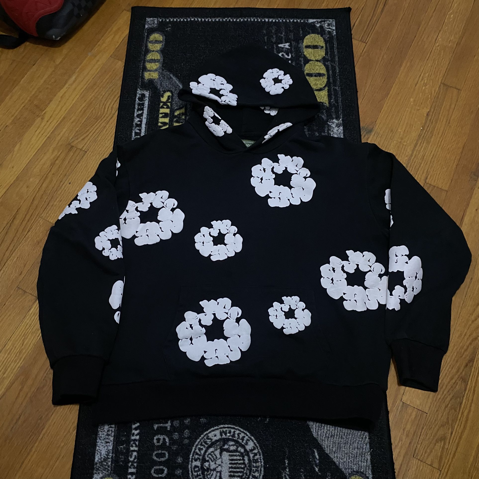 Black Denim Tears Hoodie