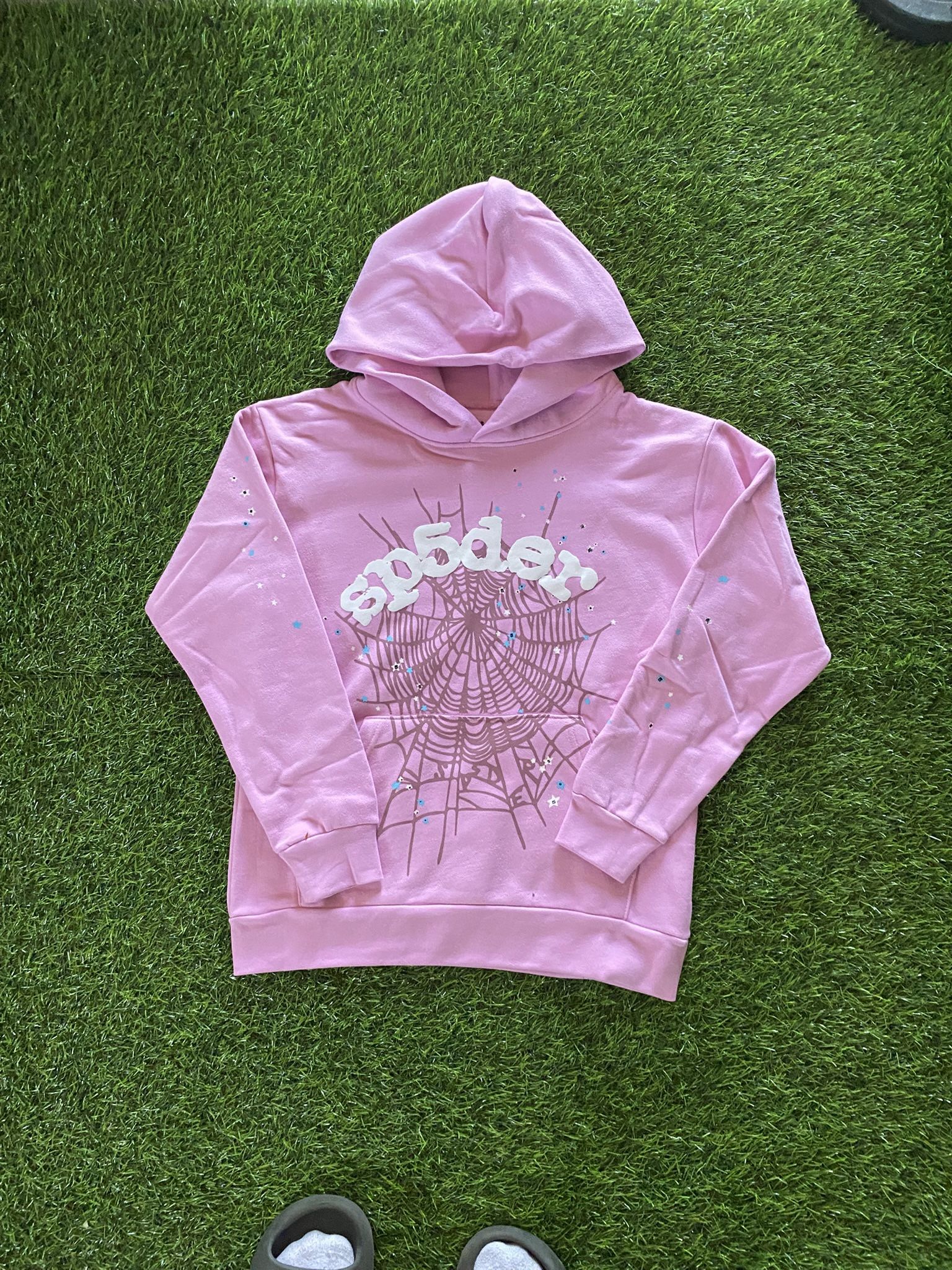Pink Sp5der Hoodie 