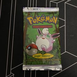 Pokémon Jungle Booster Pack (1) Sealed 