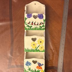 Hand painted Hangable Shelf 