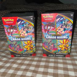 Pokemon- Chaos Rising Booster Bundle
