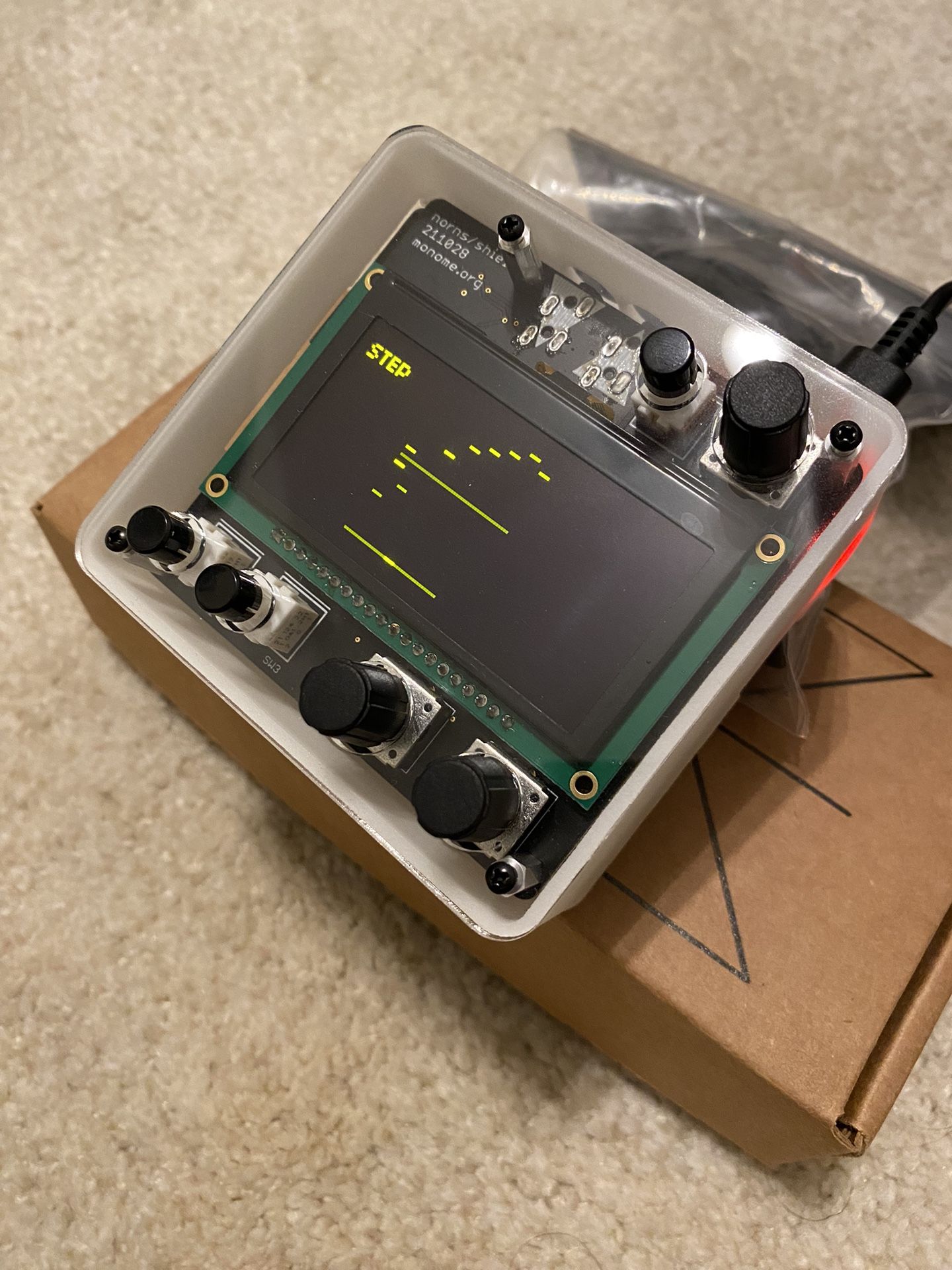 Monome Norns shield Synth Sampler Looper